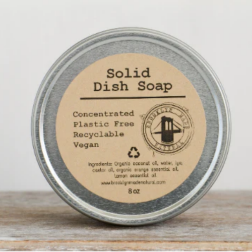 Brooklyn Made Natural Solid Dish Soap Bar